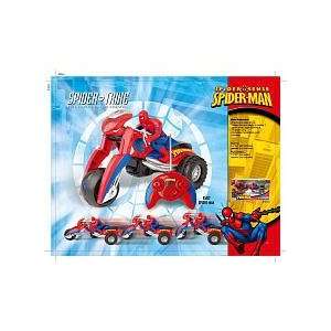  Spiderman   Deluxe Remote Controlled Spider Trike 27MHz R 