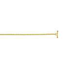 24 inch 9 1 grams in 24k yellow gold toggle clasp closure jewelryweb 
