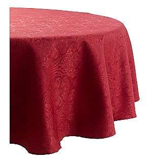   Damask 70in Round Tablecloth  Essential Home For the Home Linens