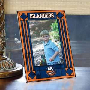  New York Islanders Portrait Art Glass Picture Frame 