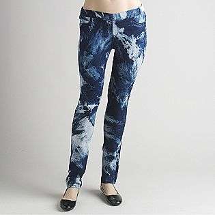 Bleach Spot Denim Look Leggings  Southpole Clothing Juniors Jeans 