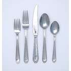Ginkgo 5 Piece Stainless Flatware Place Setting   Service for 1 35005 
