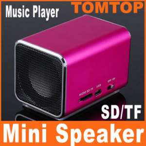 Rose Micro SD/TF Music Player Mini Speaker For Laptop  