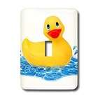 3dRose LLC Rubber Duck   Rubber Duck   Light Switch Covers   single 