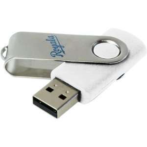   Kansas City Royals 16 GB USB 2.0 Flash Drive   White Computers