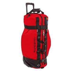 New Club Glove Rolling Duffle XL Travel Bag Red Sports 