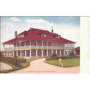    Reprint New Orleans LA   The Country Club 1907 