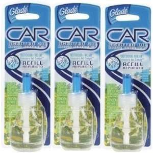   Scented Oil Fragrance Outdoor Fresh Scent   Glade 800001944 , (3 PACK