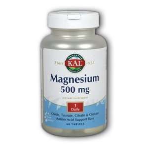  Magnesium 500mg   60   Tablet