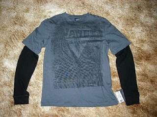 Young Mens VANS Mock Layered Shirt~(Sizes)~Ret.$34~NWT  