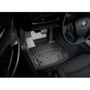  2011 2012 BMW X3 Black WeatherTech Floor Liner (Full Set 