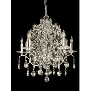   by 18 Inch Multicolored Loxley Chandelier with Polished Chrome Finish