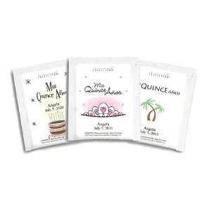    Quinceanera Personalized Tea Favors