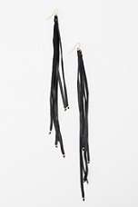 Rayne Dancer Leather Duster Earring