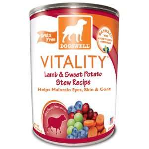   VITALITY Lamb and Sweet Potato Stew Canned Dog Food