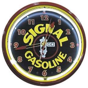       20 Inch Signal Gas Neon Clock