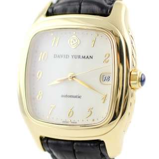   THOROUGHBRED Swiss Made Automatic 18K Yellow Gold Mens Watch  
