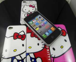 PCS Hello kitty Hard Back Cover Case for iPhone 4 4G 4S KT02  