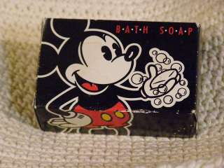 MICKEY MOUSE Bath Soap 1955 VINTAGE Disney Resorts NIB  
