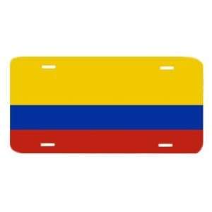 Colombia Colombian Flag Vanity Auto License Plate 