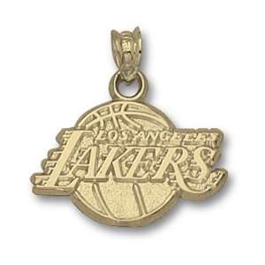  Los Angeles Lakers Pendant   10K Gold Team Logo GEMaffair 