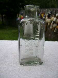 BEACHCOMBED WHITTEMORE BOSTON USA GLASS BOTTLE (15B)  