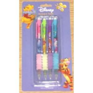   Pooh 4 Pack of Mechanical Pencils with Foam Grips