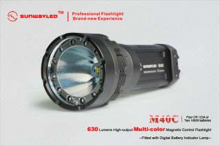 SUNWAY LED M40 C Flashlight/Torch cree mc e 630lumens  