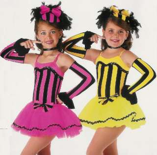   BEAT Ballet Jazz Tap Dance Dress Costume w/MITTS Choose SZ and COLOR