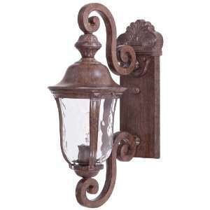 The Great Outdoors 8990 61 Vintage Rust Ardmore Tuscan 1 Light Outdoor 