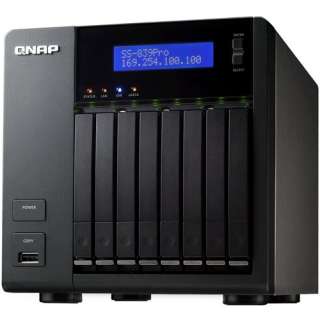 QNAP SS 839 Pro 8 Bay 2.5 RAID NAS Server   NEW  