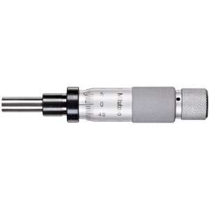 Mitutoyo 153 101 Micrometer Head, Non Rotating Spindle, 0 15mm Range 
