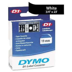 DYMO® D1 Standard Tape Cartridge for Dymo Label Makers, 3 