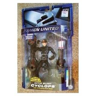Xmen 2 Super Poseable Iceman Figure with Light up Ice Blasts and Ice 