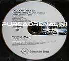 MERCEDES COMAND MCSII NAVIGATION CD DVD DISC MAP BQ 6 46 0264 2011 