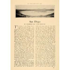  1907 Article San Diego Calif History Theodore Johnston 
