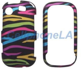 Samsung Messenger Touch R630 Rainbow Zebra Case Cover  