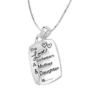 Sterling Silver The Love Between A Mother And Daughter Is Complicated 