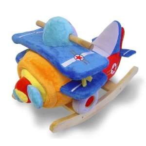  Airplane Interactive Musical Rocker Toys & Games