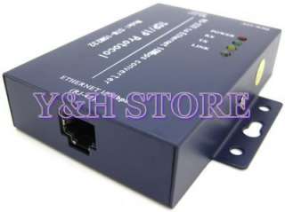 Connect RS 232 serial device to Ethernet for long distance, fast, easy 