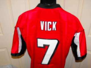 New SEWN Premier Mike Vick #7 Atlanta Falcons XLARGE XL REEBOK Jersey 