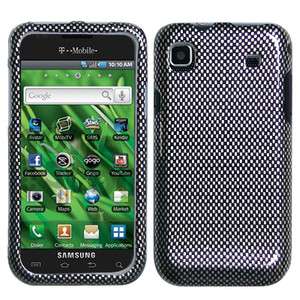 Samsung Galaxy S Fascinate 3G+ SGH T959D CARBON FIBER Cellphone Case 