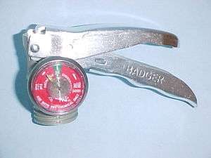 Badger Fire Extinguisher Replacement Handle w/Gauge NEW  