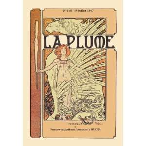 La Plume 20x30 poster