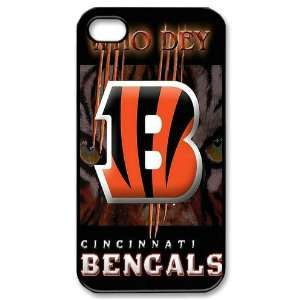  iPhone 4/4s Covers Cincinnati Bengals logo NFL Theme Cell 