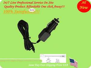 Car Adapter For Curtis DVD8723UK Portable DVD Player Auto Power Supply 