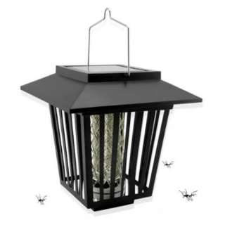Solar Insect Pest Bug Mosquito Killer Zapper Lamp Light New  