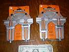   LOT 2 VINTAGE 3 PONY CORNER & SPLICING CLAMP NO. 9133, MADE IN USA