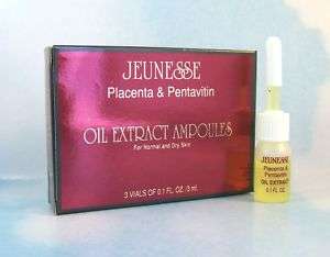 Jeunesse Placenta & Pentavitin Oil Extract Ampoules  