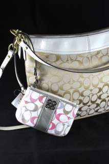 COACH Pieced Patchwork Convertible Handbag PINK Authentic NEW purse 